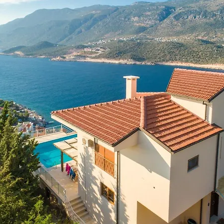 Suzan With Private Pool And Sea View, Located In Antalya Peninsula Kaş